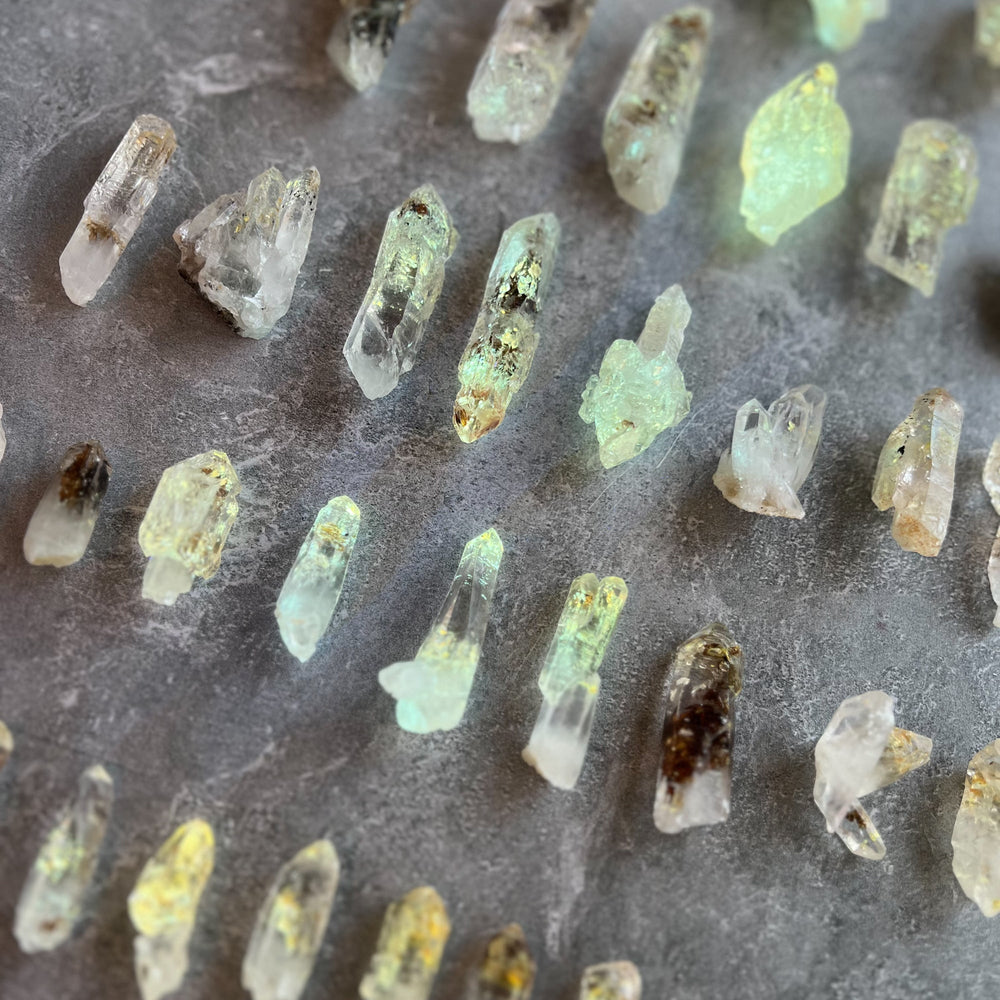 Firefly Petroleum Quartz Specimens from Madagascar (ONLINE ORDER ONLY)