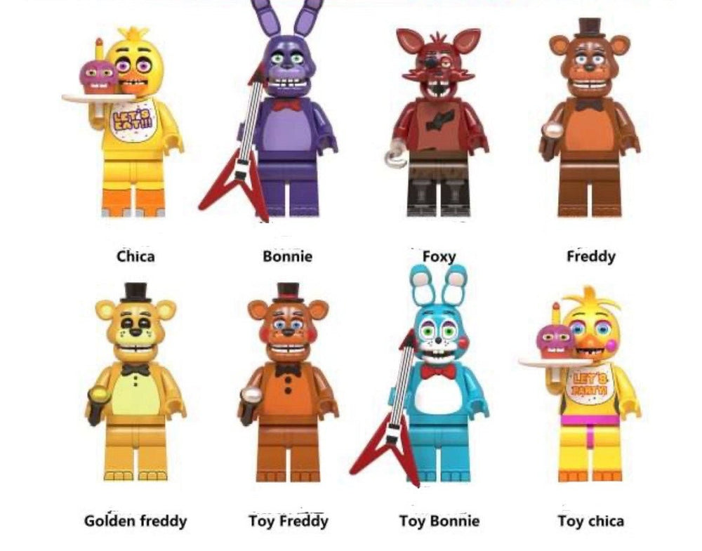 Haunted Animatronic Custom Minifigure Set (8-Pack) (Online Only)