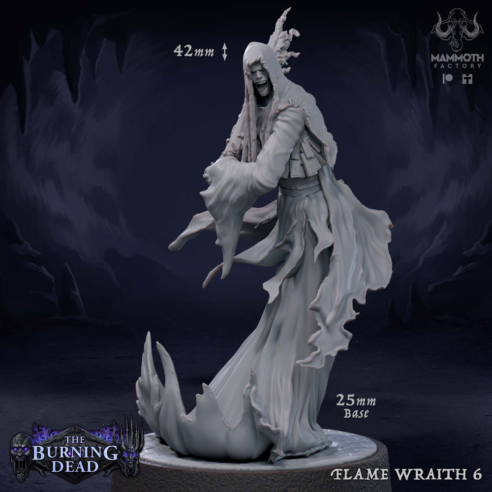 Flame Wraith: Sculpt 6 (Online Only)