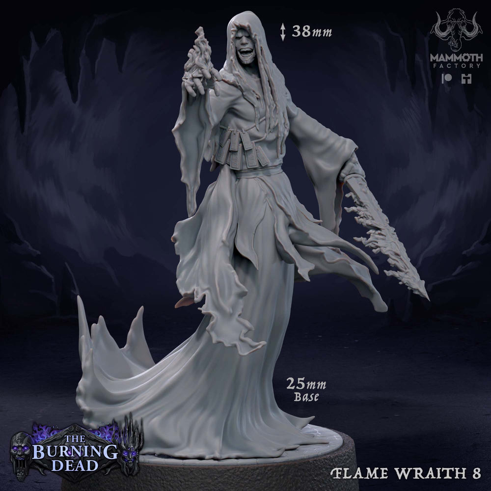Flame Wraith: Sculpt 8 (Online Order Only)
