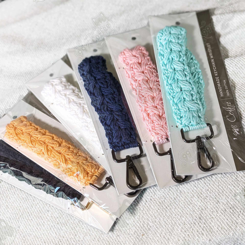 Custom Cotton Keychain Wristlet (ONLINE ORDER ONLY)