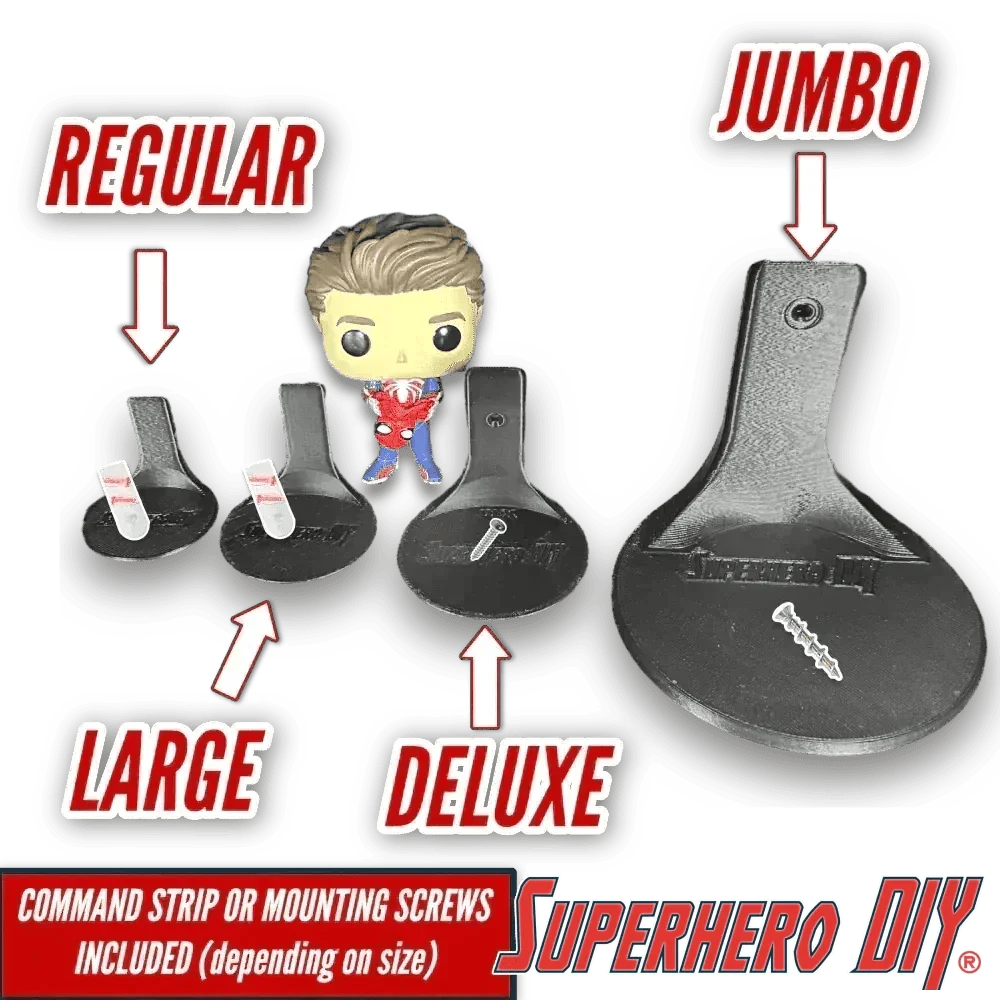 Floating Figure Shelves – Wall-Mounted Display for Funko Pops and Collectibles (ONLINE ORDER ONLY)