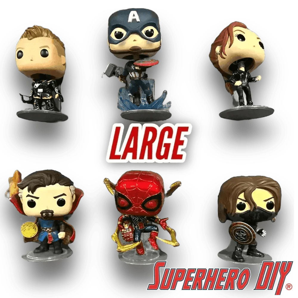 Floating Figure Shelves – Wall-Mounted Display for Funko Pops and Collectibles (ONLINE ORDER ONLY)
