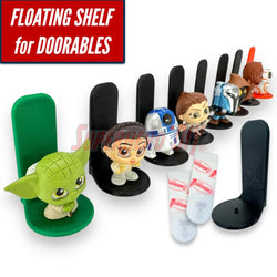 Floating Shelf for Disney Doorables | Out of box wall display | Comes with Command strips! (ONLINE ORDER ONLY)