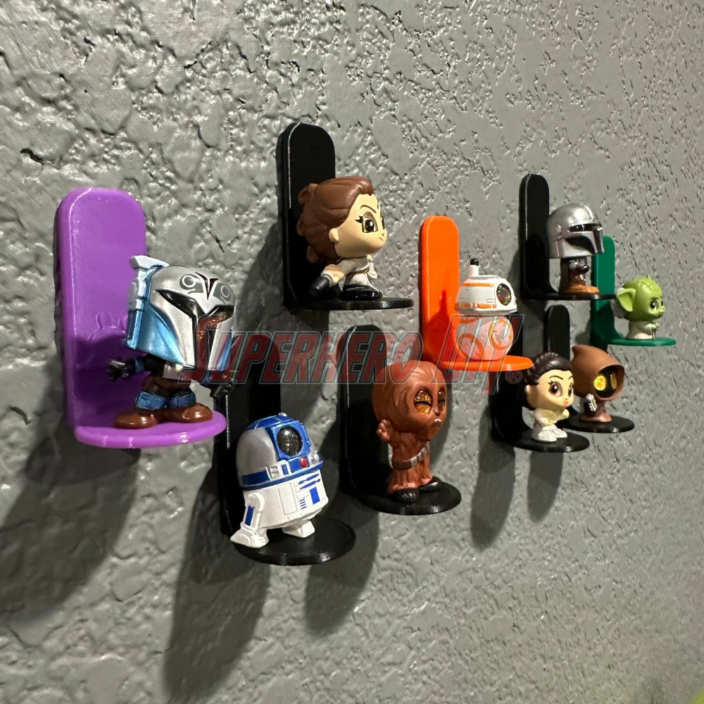 Floating Shelf for Disney Doorables | Out of box wall display | Comes with Command strips! (ONLINE ORDER ONLY)