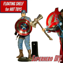 Floating Shelf for Hot Toys | 1/6 Scale Figure Shelf | Floating shelf for collectible figure | Collectible Statue Display Shelf (ONLINE ORDER ONLY)