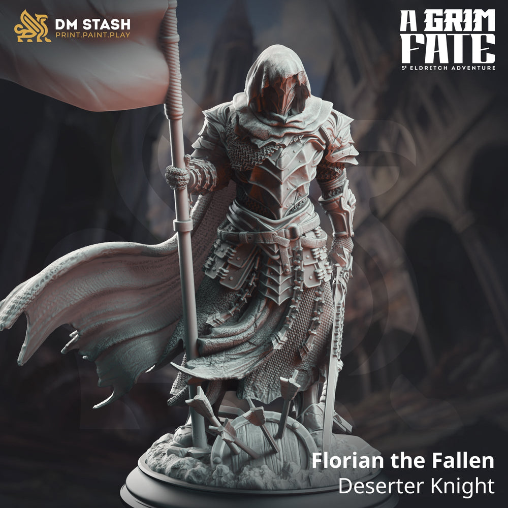 Florian the Fallen, Deserter Knight (Male Human Paladin) (Online Order Only)