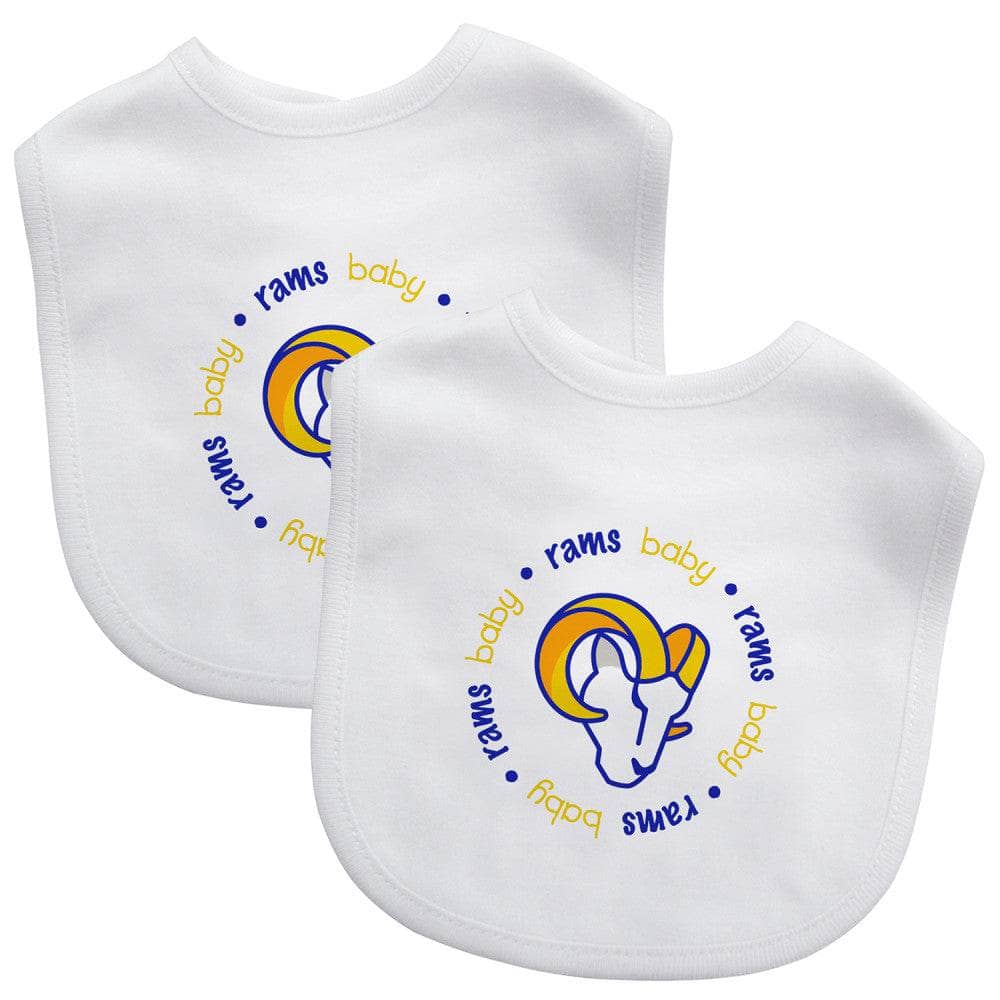 Los Angeles Rams - Baby Bibs 2-Pack (ONLINE ORDER ONLY)