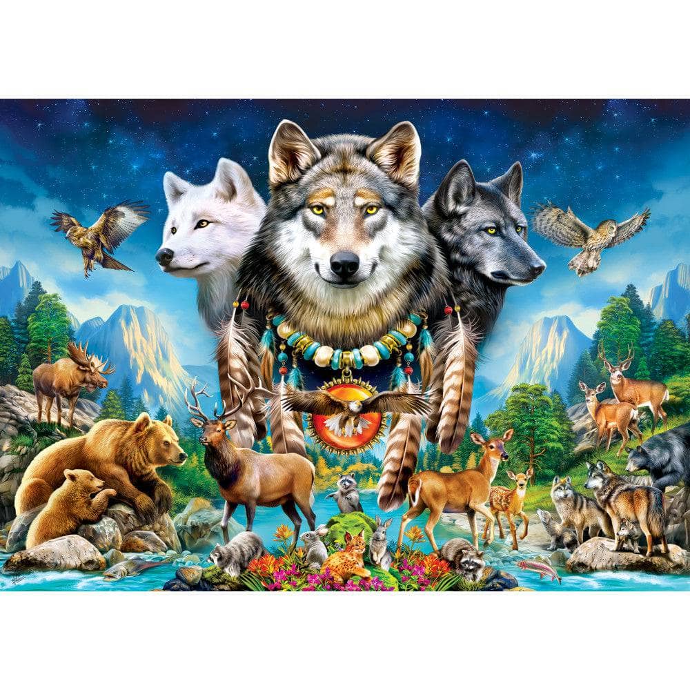 Circle of the Howling Sky 500 Piece Jigsaw Puzzle