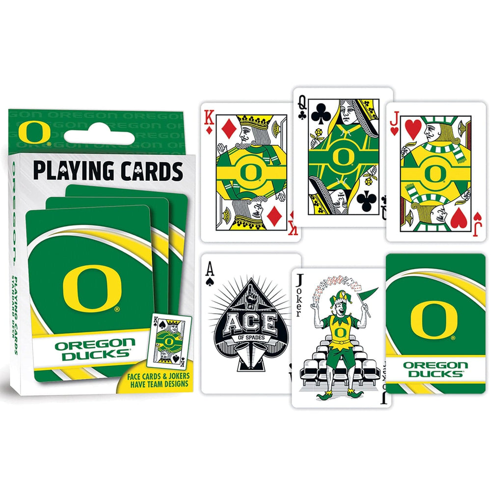 Oregon Ducks Playing Cards - 54 Card Deck (ONLINE ORDER ONLY)