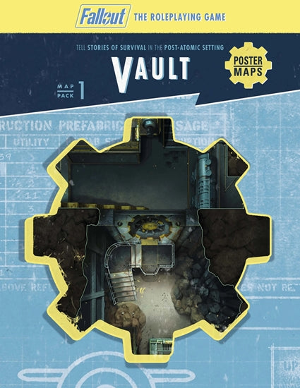 Fallout: The Roleplaying Game - Map Pack 1: Vault (ONLINE ORDER ONLY)