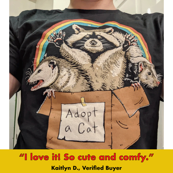 Forbidden Cats' Shirt (ONLINE ORDER ONLY)