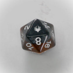 Forgotten Amber - 7 Piece DnD Dice Set | Acrylic RPG Gaming Dice (ONLINE ORDER ONLY)