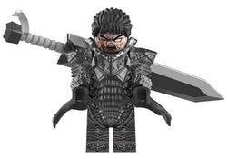 Berserk Guts with Horse Custom Minifig (Online Only)