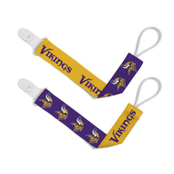 Minnesota Vikings - Pacifier Clip 2-Pack
