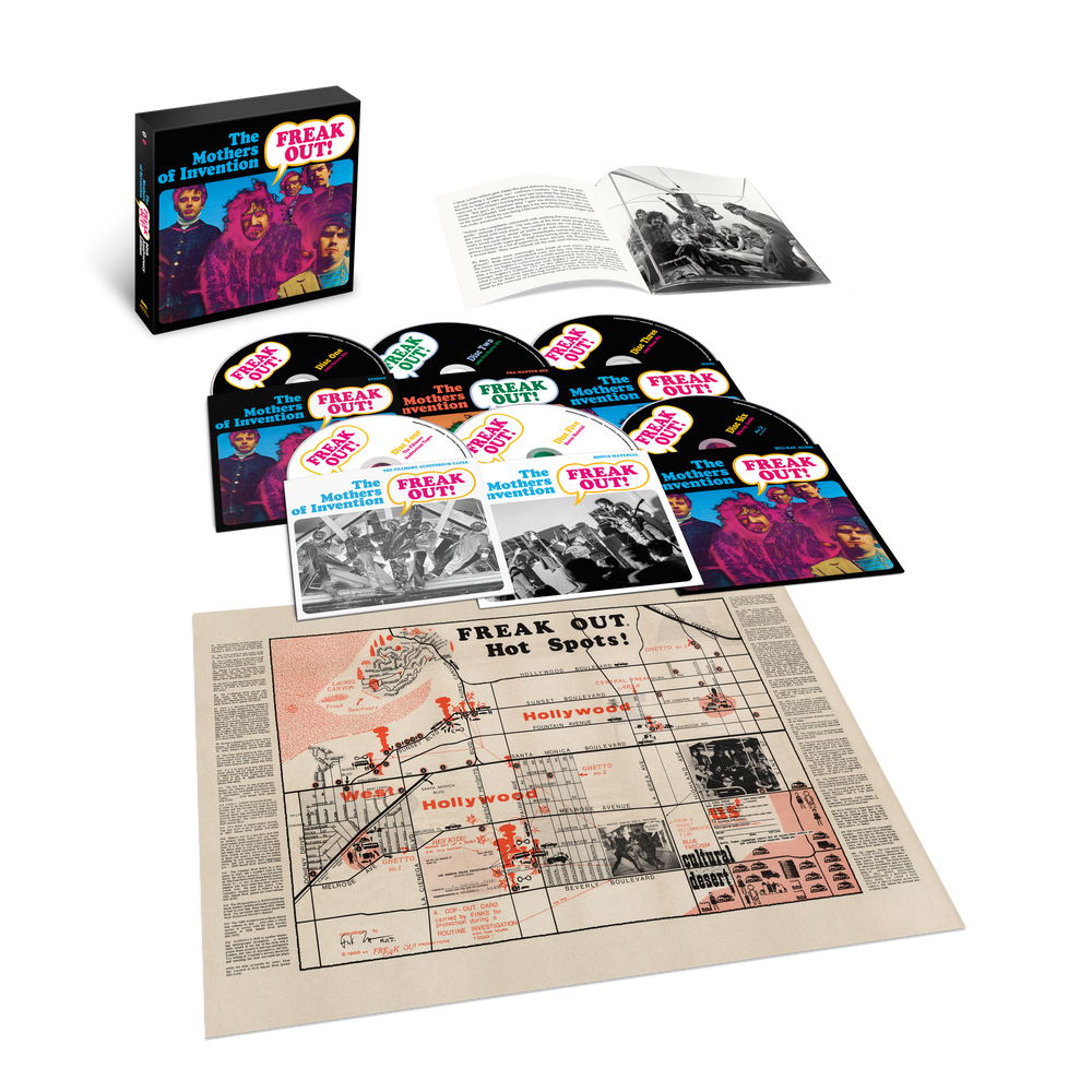 Frank Zappa/The Mothers Of Invention - Freak Out! (60Th Anniversary) [Super Deluxe Box Set] [5 CD/Blu-Ray] [CD] (ONLINE ORDER ONLY)