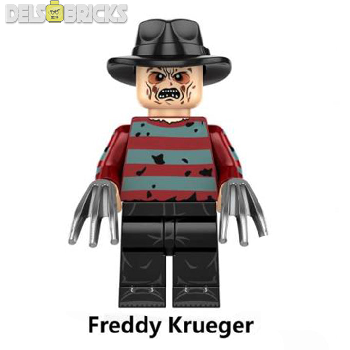 Freddy Krueger Nightmare on Elm Street Lego Minifigures Custom Horror Toys 1 (ONLINE ORDER ONLY)