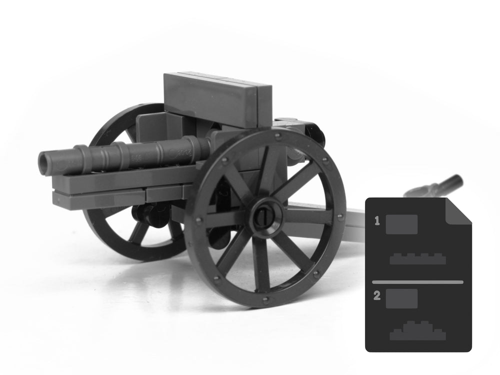 77mm German Field Artillery - Instructions Only (ONLINE ORDER ONLY)