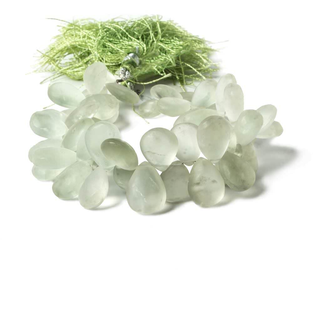 Frosted Prasiolite Plain Pears (ONLINE ORDER ONLY)