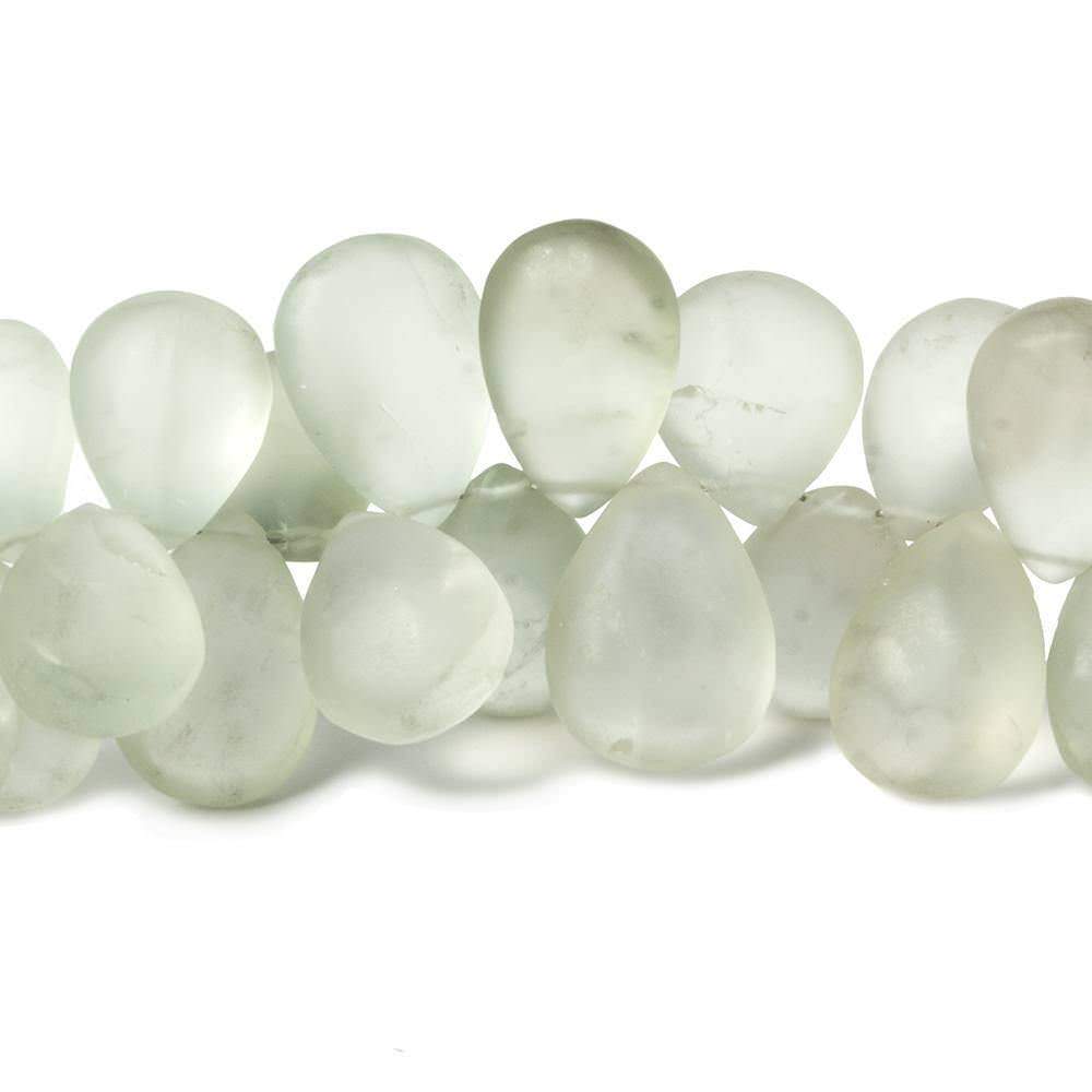 Frosted Prasiolite Plain Pears (ONLINE ORDER ONLY)