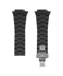Star Dust I Frosted Black Watchband (Online Only)