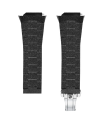 Star Dust I Frosted Black Watchband (Online Only)