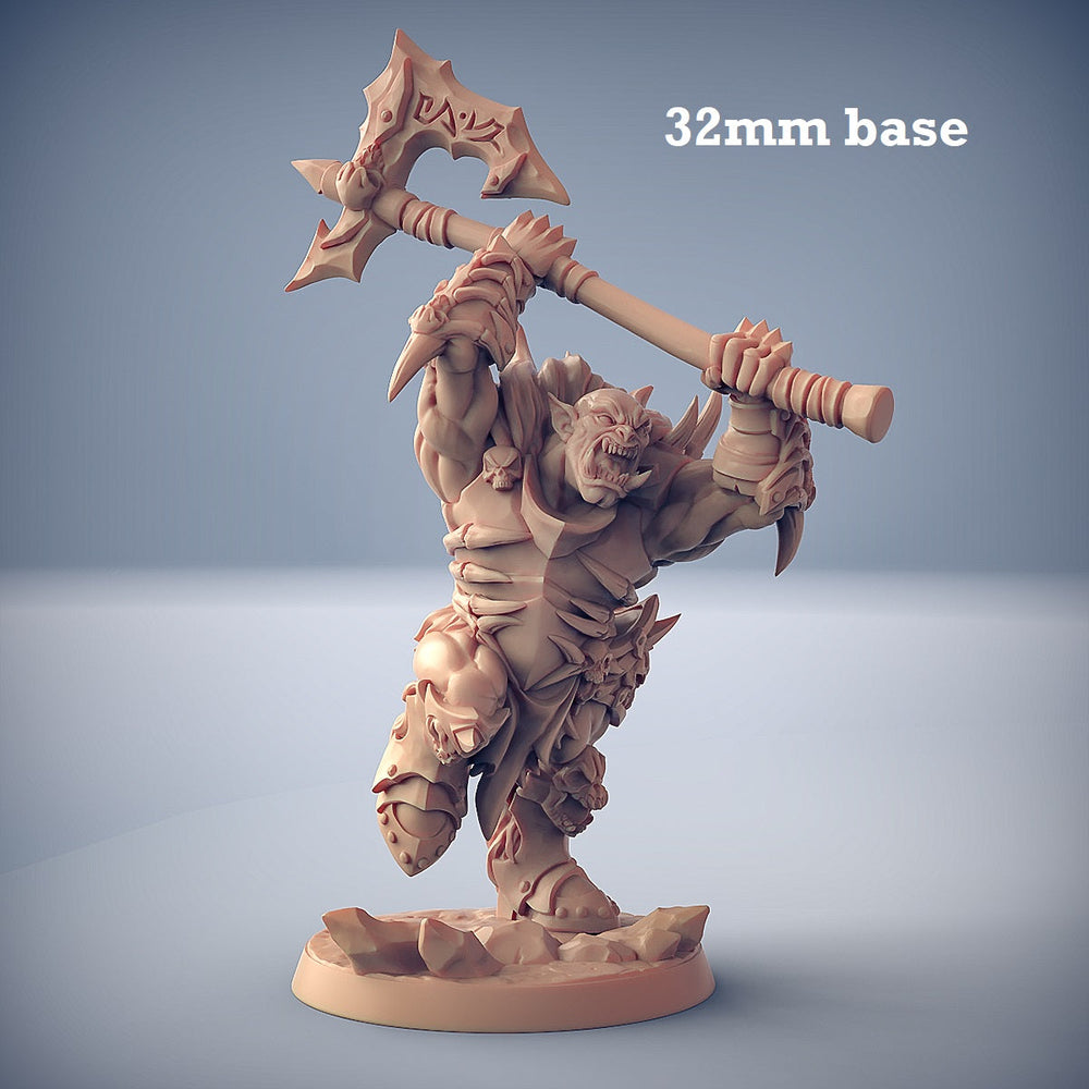 Frostmetal Orc: Sculpt A (Male Orc Barbarian) (Online Order Only)