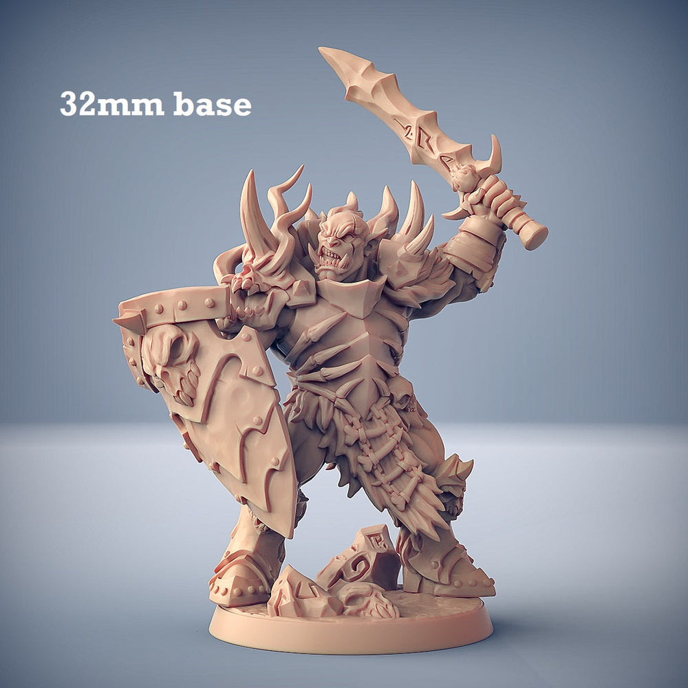 Frostmetal Orc: Sculpt B (Male Orc Fighter) (Online Only)