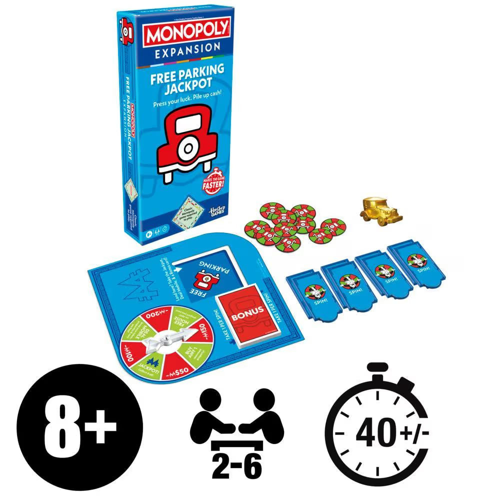Monopoly Free Parking Jackpot Expansion