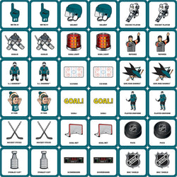 San Jose Sharks Matching Game (ONLINE ORDER ONLY)
