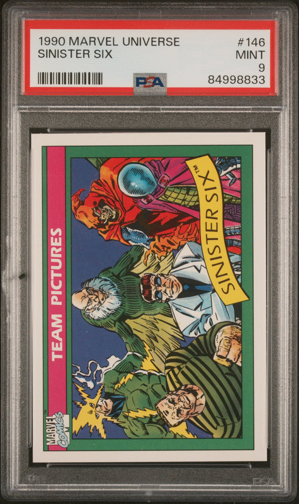 1990 MARVEL UNIVERSE SINISTER SIX  #146 - PSA 9 (Online Order Only)