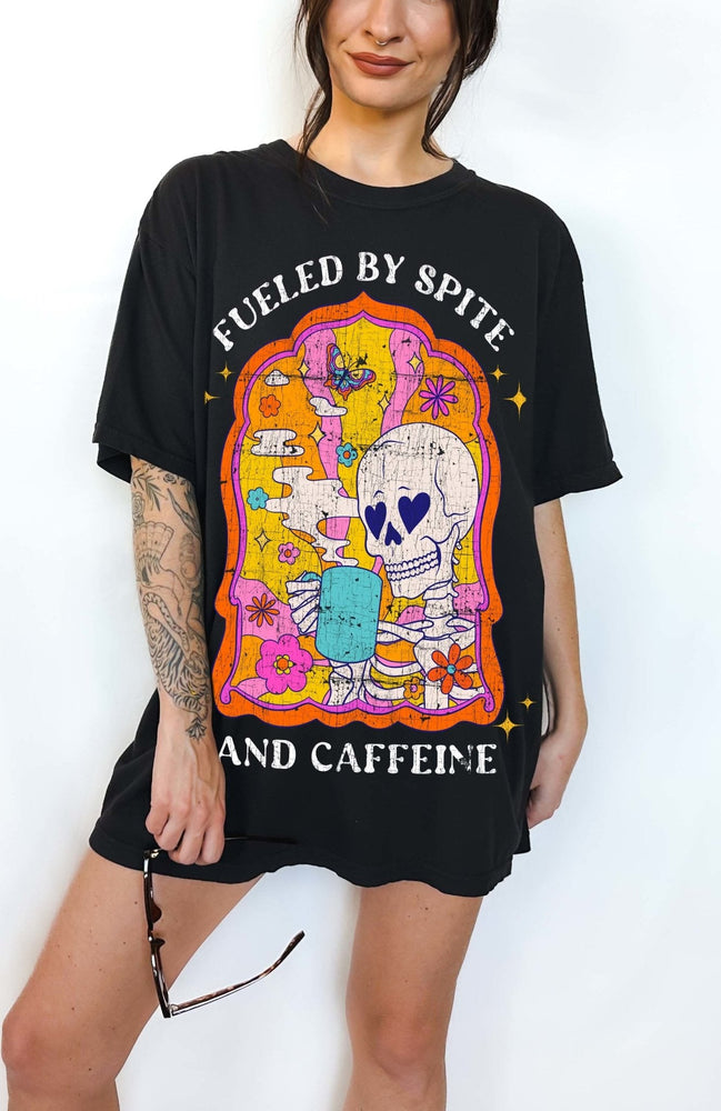 Fueled By Spite And Caffeine Tee (ONLINE ORDER ONLY)