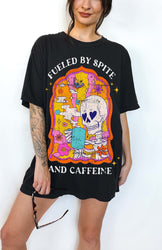 Fueled By Spite And Caffeine Tee (ONLINE ORDER ONLY)