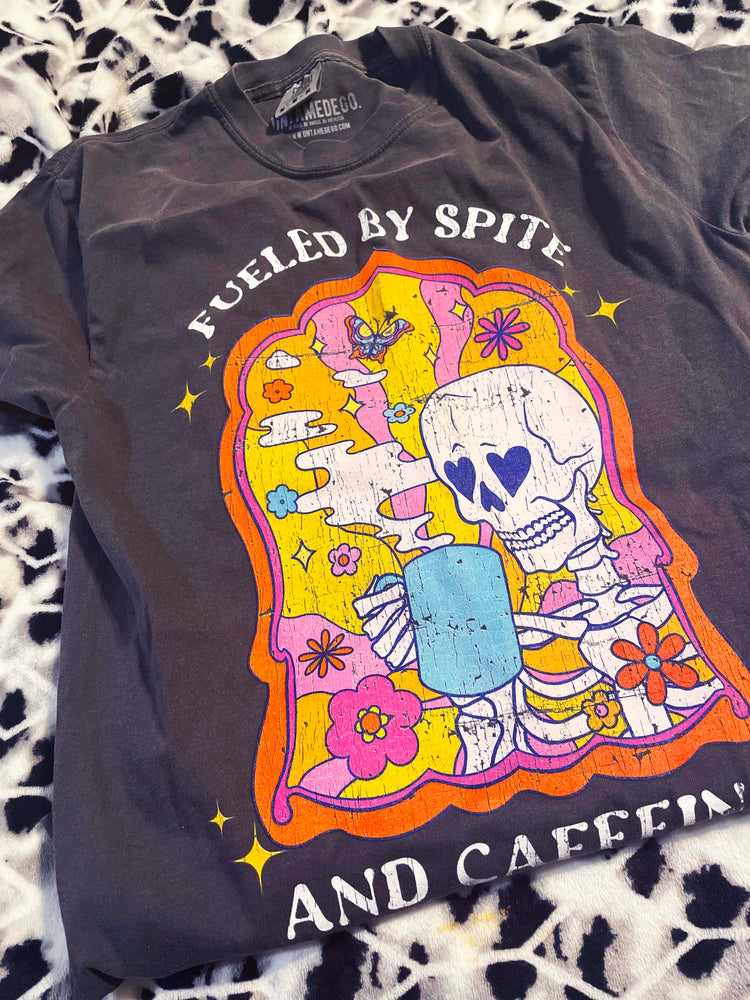 Fueled By Spite And Caffeine Tee (ONLINE ORDER ONLY)