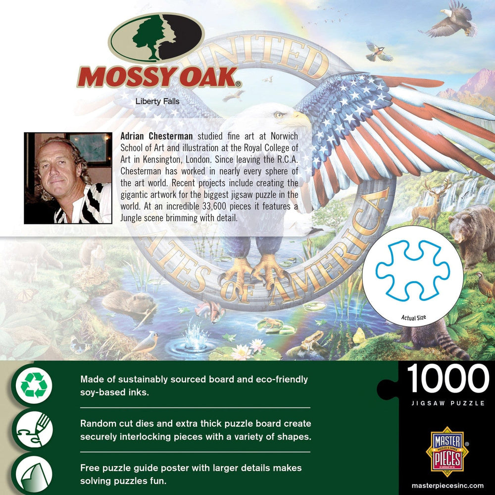 Mossy Oak - Liberty Falls 1000 Piece Jigsaw Puzzle (ONLINE ORDER ONLY)