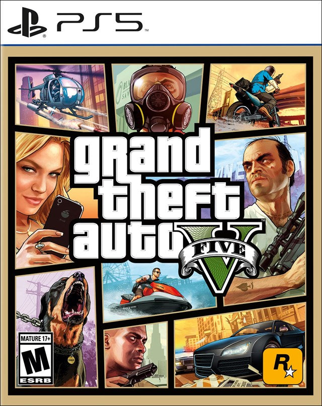 Grand Theft Auto V - Playstation 5 (ONLINE ORDER ONLY)