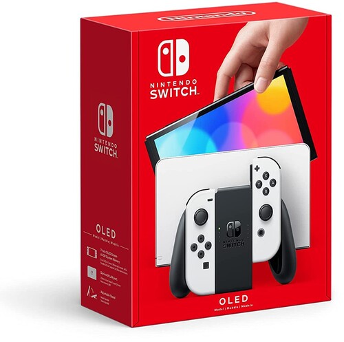 Nintendo Switch OLED with White Joy-Con - Nintendo Switch (ONLINE ORDER ONLY)