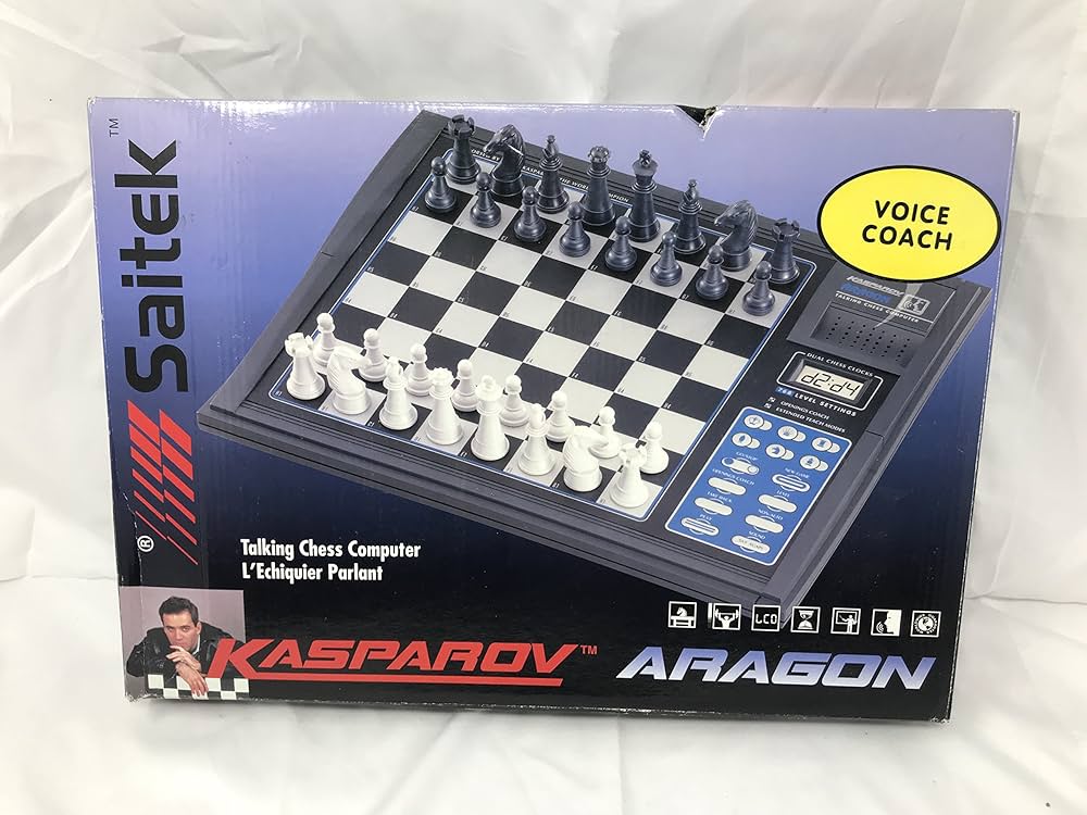 Saitek Kasparov Aragon Talking Chess Computer - Chess (ONLINE ORDER ONLY)