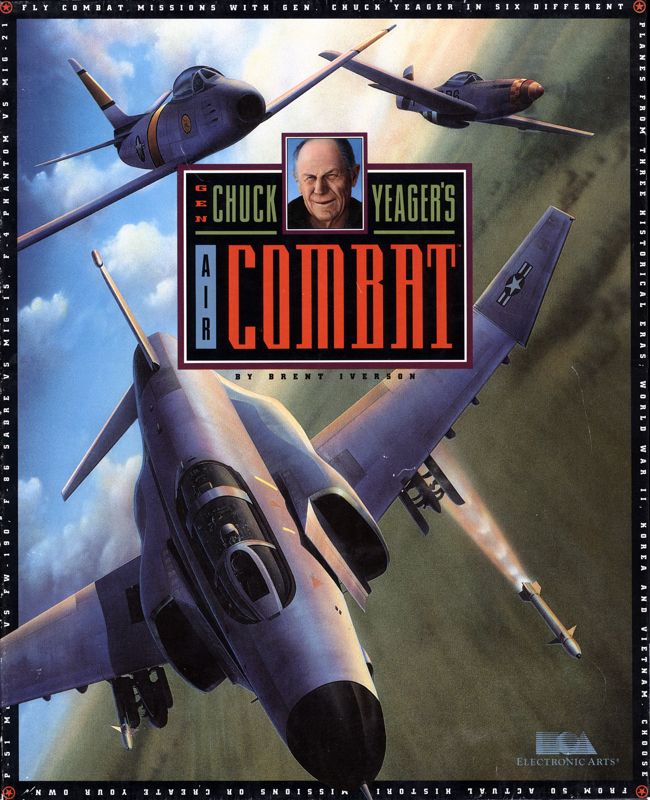 Chuck Yeager's Air Combat - Microsoft DOS (ONLINE ORDER ONLY)