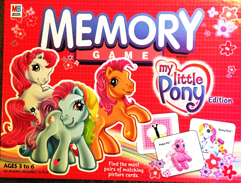Memory Game: My Little Pony Edition - Board Games (ONLINE ORDER ONLY)