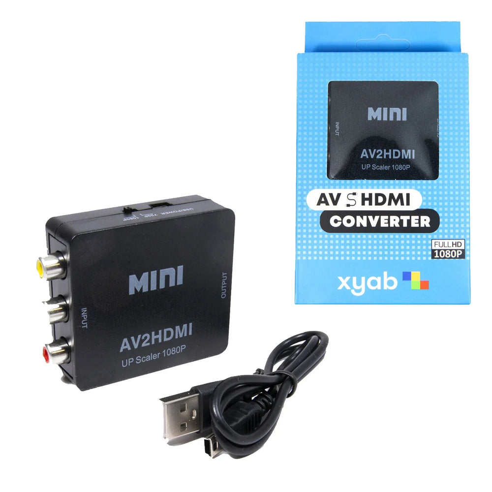 XYAB AV to HDMI Converter - Converters (ONLINE ORDER ONLY)