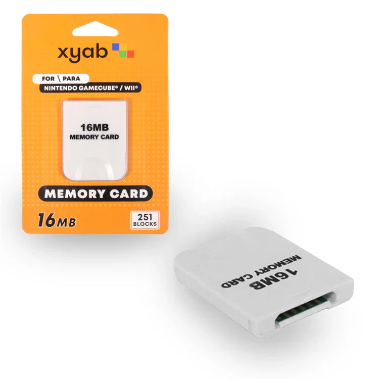 XYAB 16MB 251 Blocks Memory Card for Gamecube/Wii - Gamecube (ONLINE ORDER ONLY)