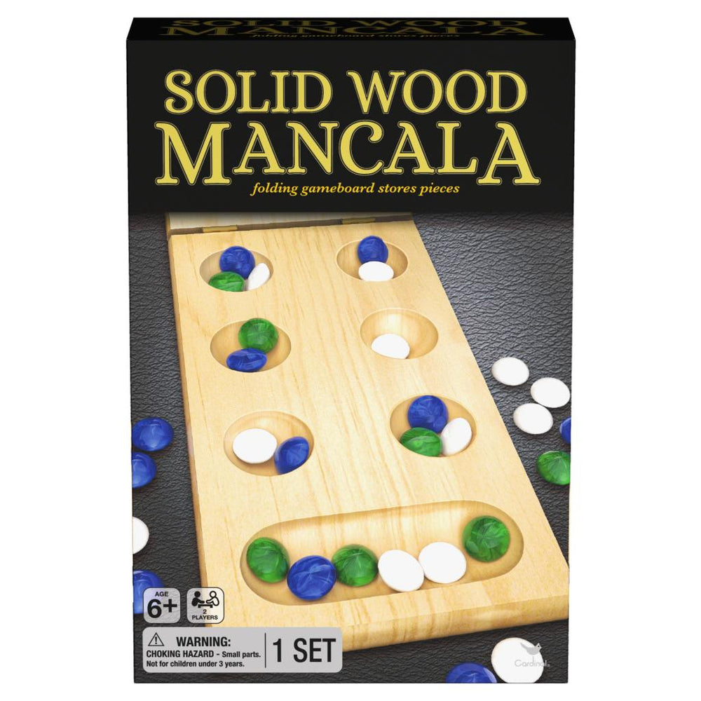 Solid Wood Folding Mancala (ONLINE ORDER ONLY)