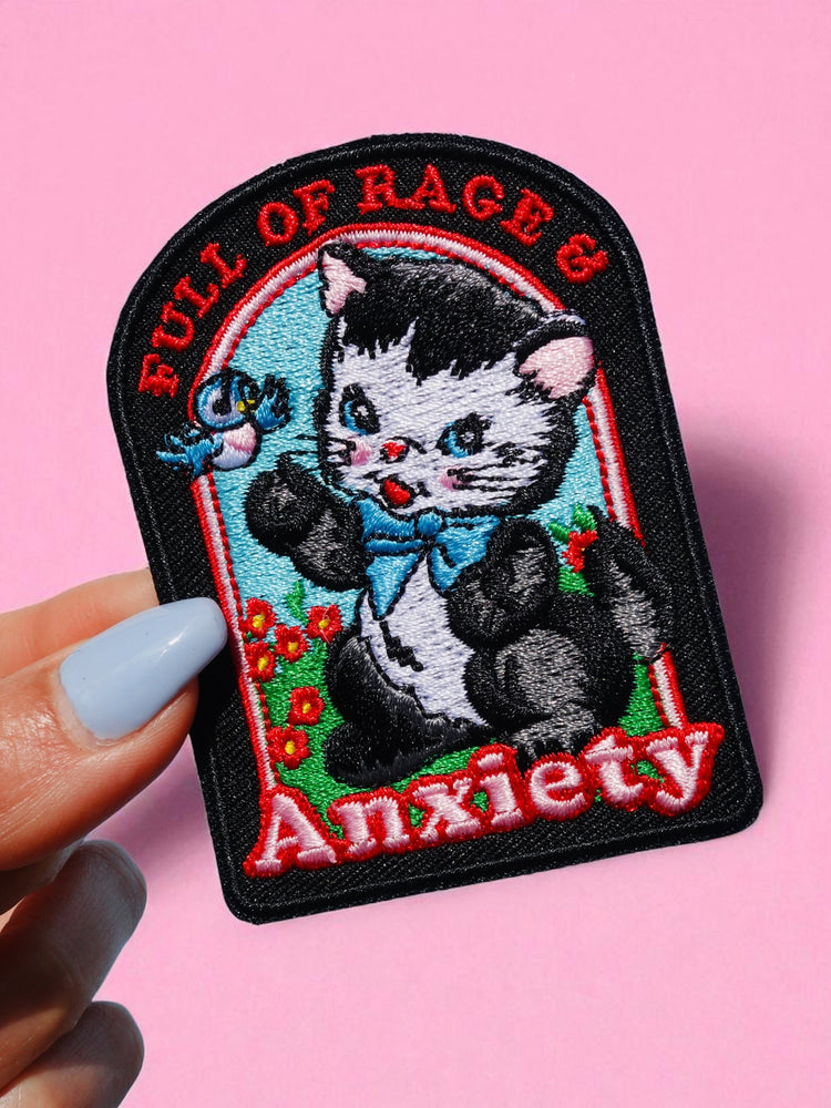 Full Of Rage & Anxiety Kitty Patch (Online Order Only)