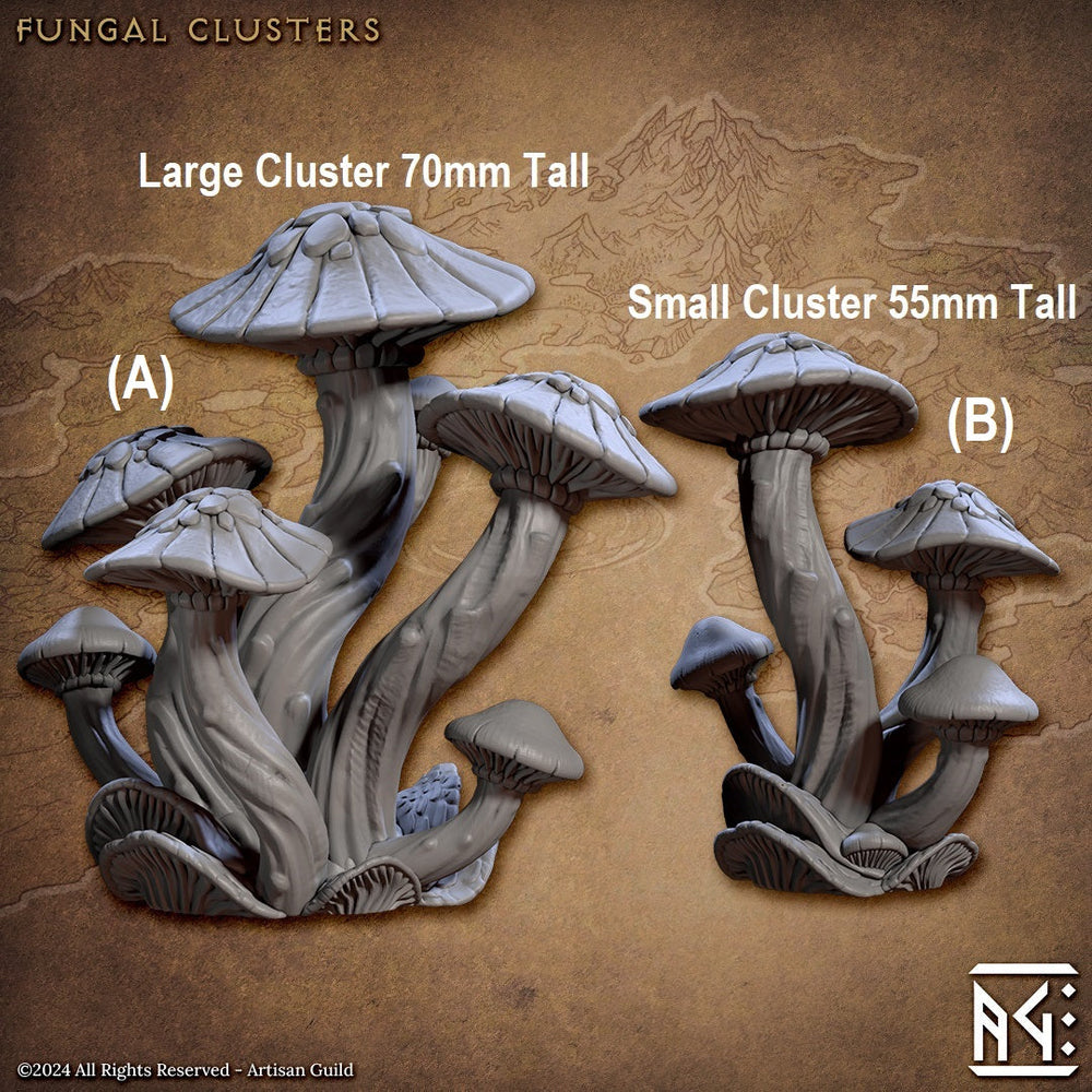 Fungal Mushroom Clusters (Scatter Terrain) (Online Only)