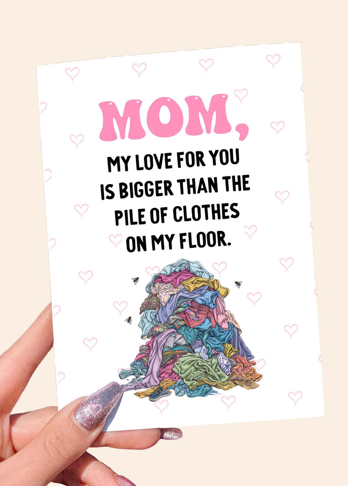Laundry Funny Mother's Day Card (Online Order Only)