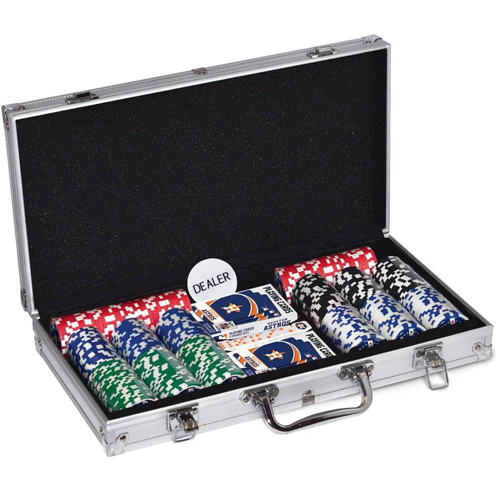 Houston Astros 300 Piece Poker Set (ONLINE ORDER ONLY)