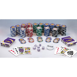 LSU Tigers 300 Piece Poker Set (ONLINE ORDER ONLY)