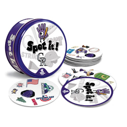 Colorado Rockies Spot It! Card Game (ONLINE ORDER ONLY)