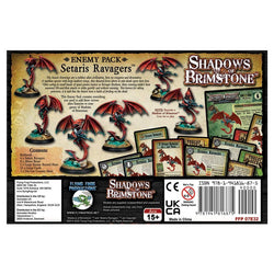Shadows of Brimstone: Setaris Ravagers Enemy Pack (ONLINE ORDER ONLY)